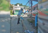 Conductor destroza barandal y se da a la fuga | LVDT