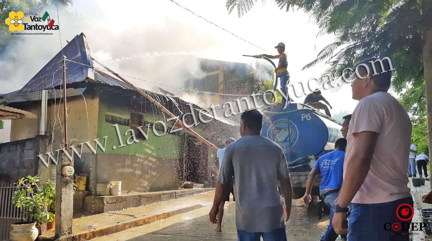 Vivienda termina reducida a cenizas tras incendio - Diario La Voz de ...