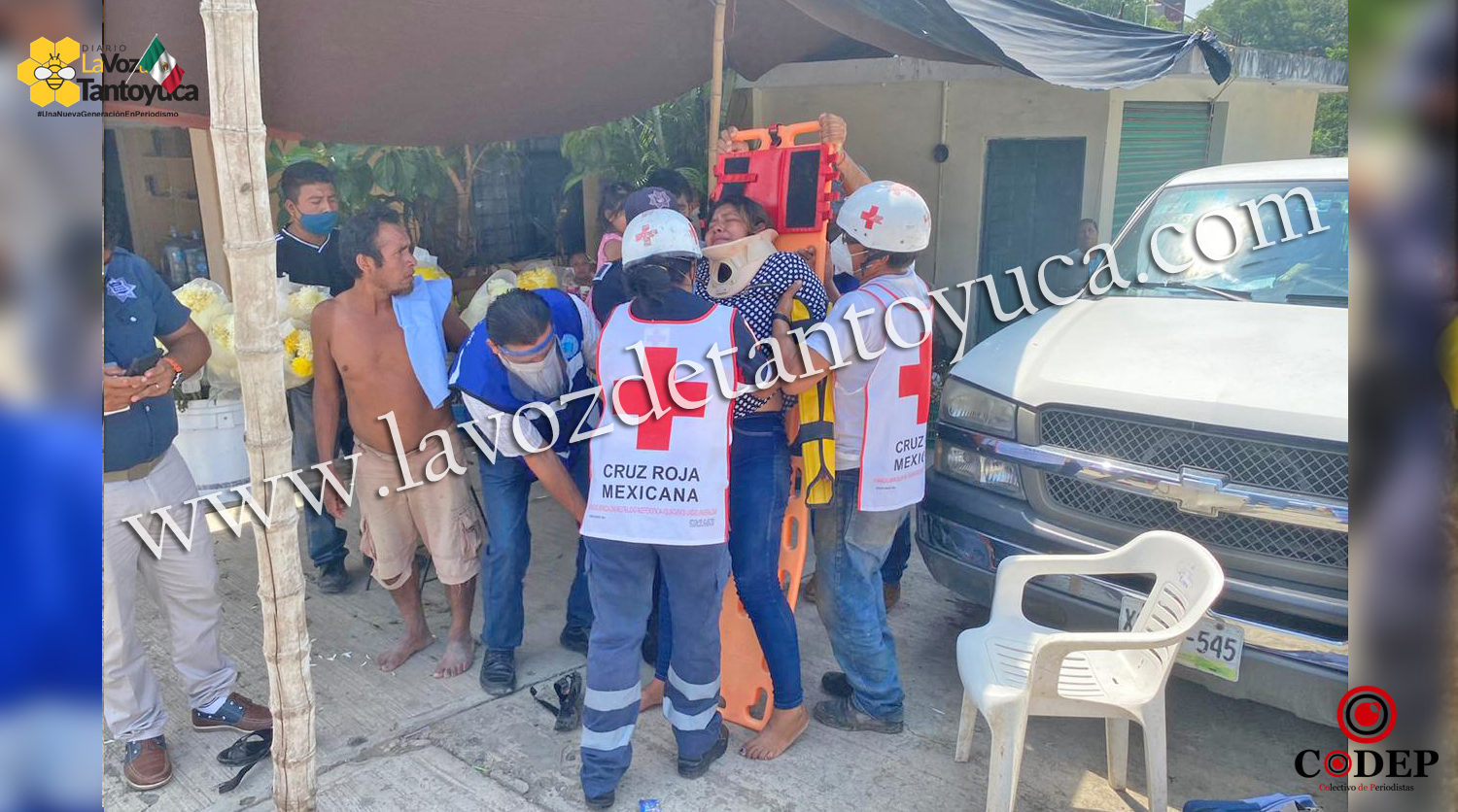 Taxista atropella a mujer y se da a la fuga - Diario La Voz de Tantoyuca