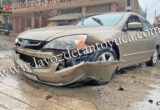 Percance vehicular deja solo daños materiales | LVDT