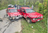 Aparatoso accidente deja cuantiosos daños materiales | LVDT