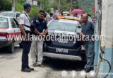 Aseguran tractocamión tras reventar cables de media tensión
