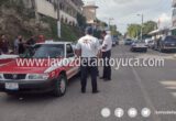 Intervienen a taxista cargando pasaje fuera de su jurisdicción