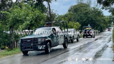 Protestas en Pánuco por abusos de elementos de la Fuerza Civil