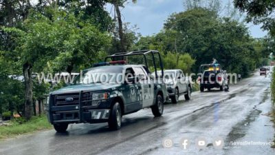 Protestas en Pánuco por abusos de elementos de la Fuerza Civil