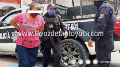 Detienen a mujer por robo a tienda Coppel