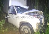 Choque entre un trailer y una camioneta deja un lesionado
