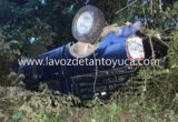 Se accidenta párraco de la Iglesia Santiago Apóstol, en Tantoyuca
