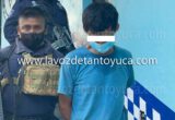 Policías aprehenden a piromano