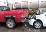 Tractocamión provoca aparatoso accidente sobre la Tampico - Tuxpan | LVDT