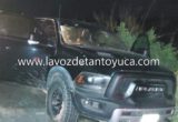Balean camioneta de ex candidato municipal de El Higo