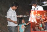 Padre irresponsable ponía en riego a su menor hija; fueron auxiliados