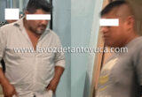 Detienen a taxistas ebrios en Tantoyuca; uno de ellos provocó un percance