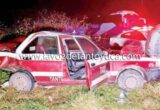 Taxista de Tantoyuca involucrado en aparatoso accidente en Tihuatlán