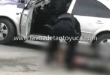 De un disparo, policías neutralizan a ladrón de autos