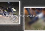 Tantoyuquense resulta herido tras aparatoso accidente de moto