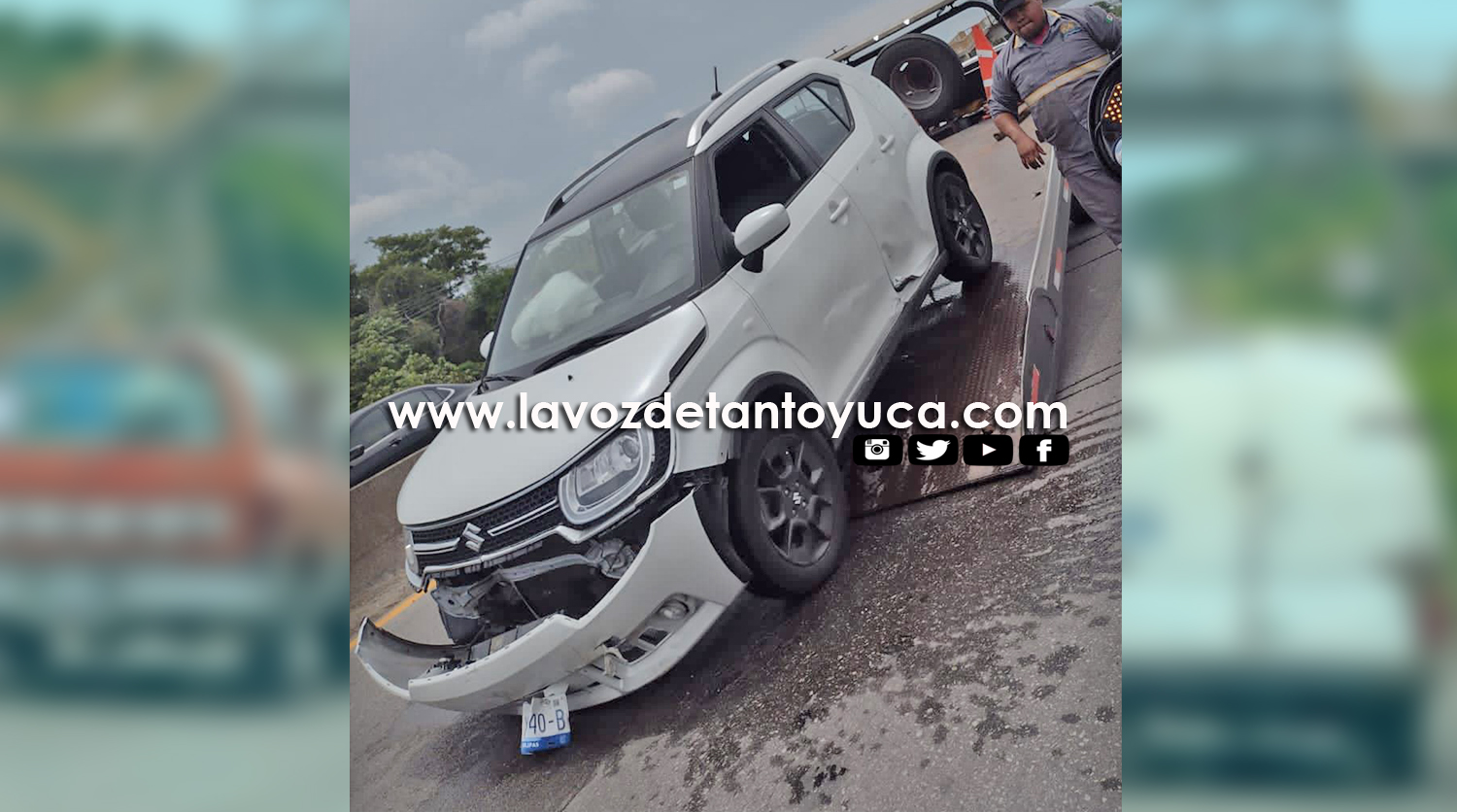 Aparatoso choque por alcance deja solo daños materiales - Diario La Voz ...