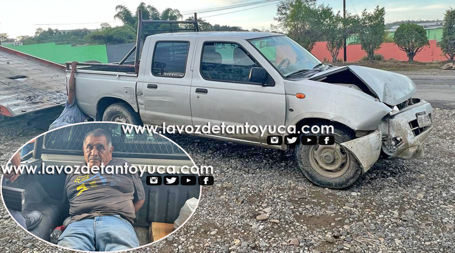 Conductor ebrio choca contra un poste y huye; fue detenido - Diario La ...