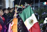 Ante cientos de tantoyuquenses, alcalde da el tradicional Grito de Independencia