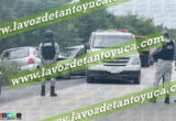 Muere mujer en aparatoso choque frontal en Tantoyuca
