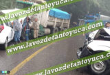 Carambola vehicular en la sierra deja cuantiosos daños materiales