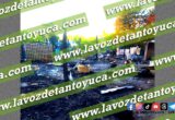 Incendio arrasa con humilde vivienda en Tantoyuca