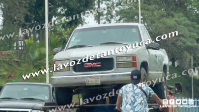 Asegura Guardia Nacional camioneta reportada como abandonada