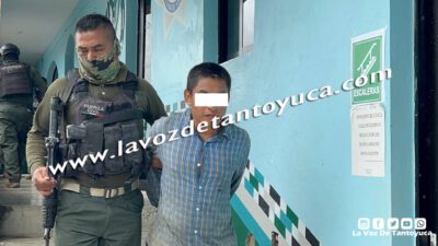 Detienen a sujeto por alterar el orden público