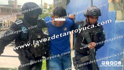 Detienen a sujeto por alterar el orden público