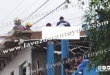 Muere joven albañil electrocutado