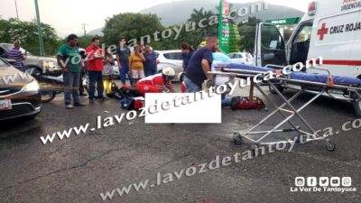 Trailer aplasta a menor
