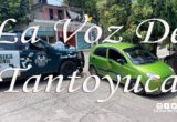 Policías provocan aparatoso choque en transitada arteria