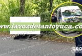Motociclista fallece tras chocar de frente contra una combi