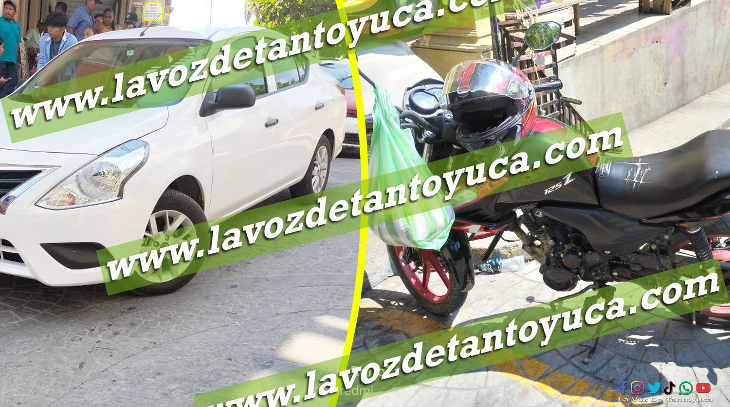 Choque por alcance deja daños mínimos - Diario La Voz de Tantoyuca