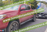 Ex alcalde de Tantoyuca involucrado en percance vial