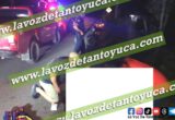Dos heridos deja aparatoso accidente de moto