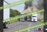 Se incendia autobús que transportaba niños deportistas en Veracruz