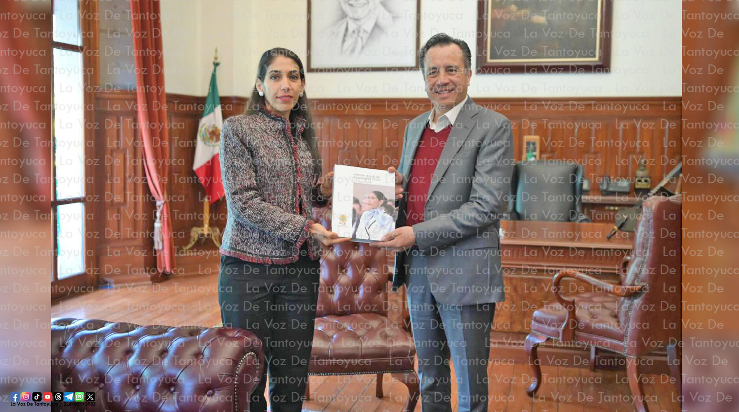 Entrega Fiscal General informe de actividades 2023 al Gobernador del ...