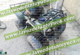 Casi se mata jovencita en accidente de cuatrimoto