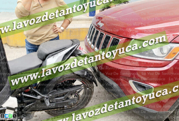 Fémina provoca choque por alcance en la Zona Centro