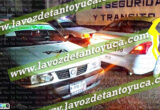 Taxistas y moto repartidores bloquean el bulevar