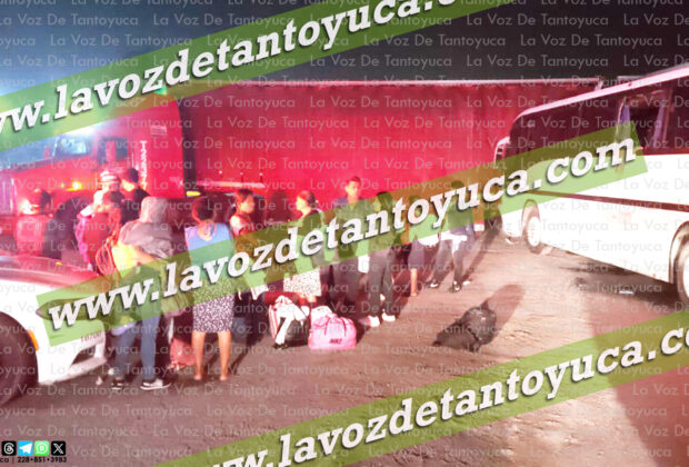 Choque entre un autobús y un tráiler deja 10 lesionados en Pueblo Viejo