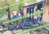 Incendio consume cocina rústica en Tantoyuca
