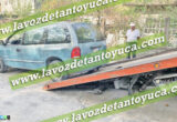 La unidad fue asegurada y enviada al corralón de grúas Montalvo