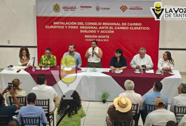 Citlaltépetl se integra al Consejo Regional de Cambio Climático en Tuxpan