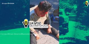 Motociclista resultó lesionado en aparatoso choque por alcance
