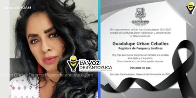 Asesinan a regidora del PVEM en Oaxaca