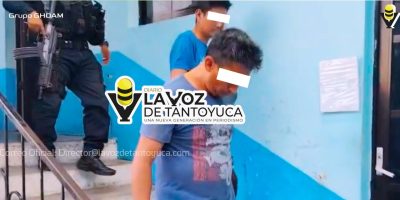 ¡Se atizaban macizo!; detienen a dos por drogarse en la vía pública