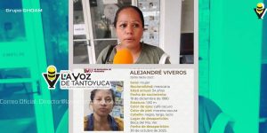 Familia exige búsqueda urgente de Martina Alejandré; fue llevada a la fuerza por su expareja en Boca del Río