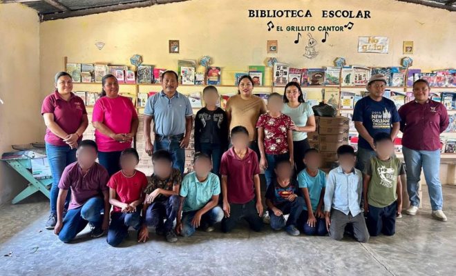 Clic en la imagen para ampliarla. DIF Municipal entrega apoyos alimentarios en Guayabal Grande, Porvenir Chopopo e Izotal Cardonal